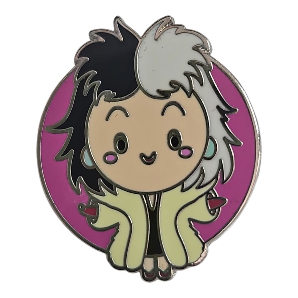 Disney Pin World of Evil Mystery - Cruella de‎ Vil (101 Dalmatians)